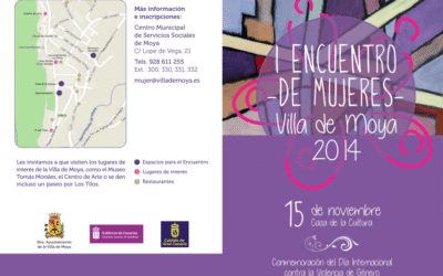 I ENCUENTRO DE MUJERES VILLA DE MOYA 2014