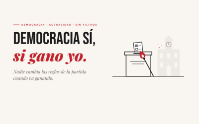 Democracia sí, si gano yo