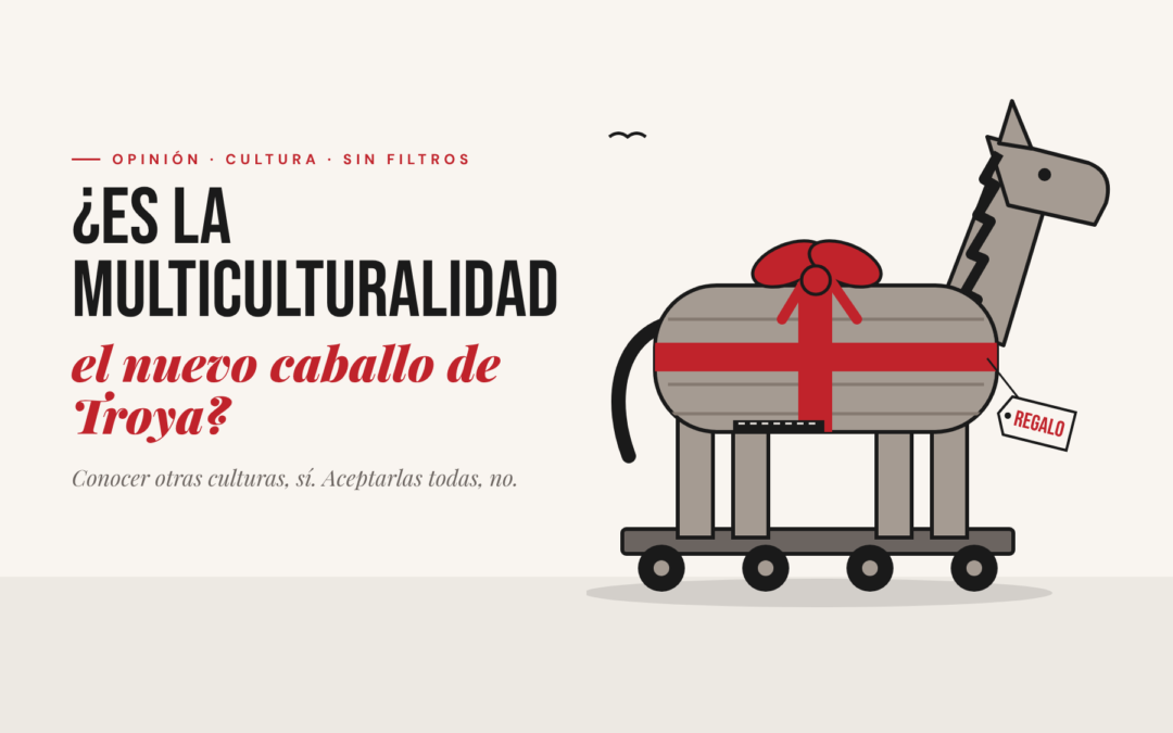 Multiculturalidad: un caballo de Troya de madera envuelto con un lazo de regalo